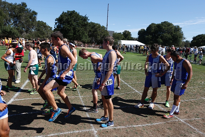 2015SIxcHSSeeded-002.JPG - 2015 Stanford Cross Country Invitational, September 26, Stanford Golf Course, Stanford, California.